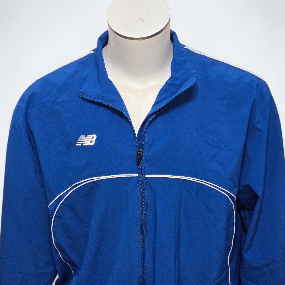 NEW BALANCE Full Zip Windbreaker Mesh-lined Vented Jacket, Men's XL